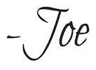 Joe's Signature